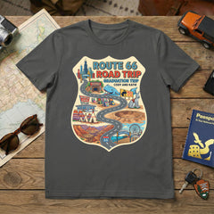 Route 66 Road Trip - Sign Edition- Personalized Tshirt