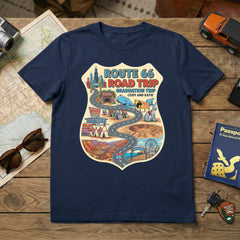 Route 66 Road Trip - Sign Edition- Personalized Tshirt