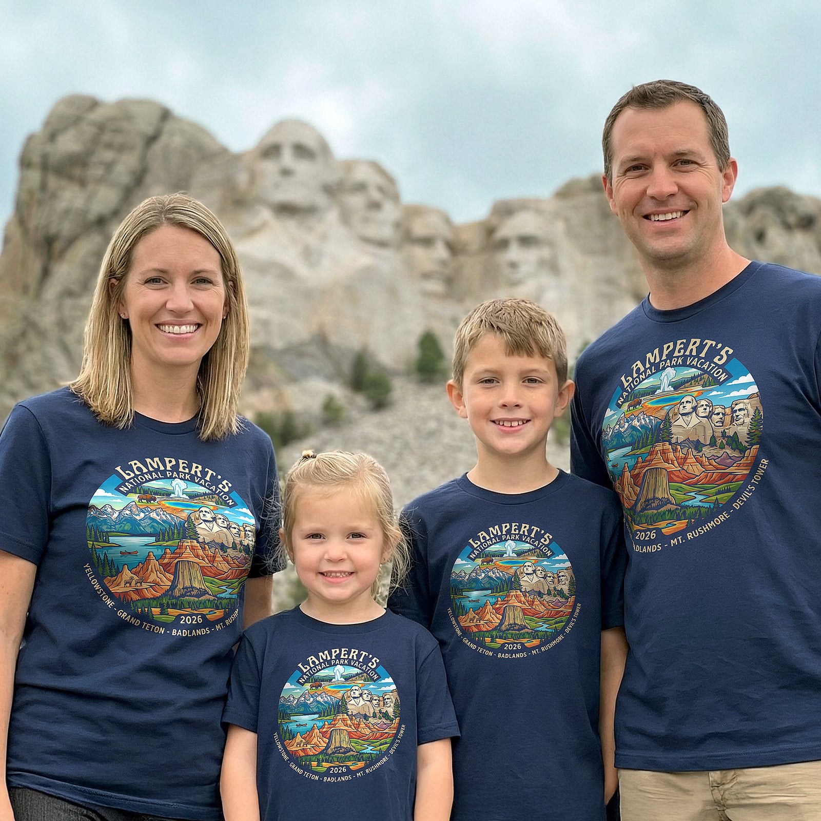 Yellowstone Road Trip - Disc Edition - Personalized Tshirt