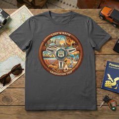 Route 66 Road Trip - Wheel Edition - Personalized T-shirt