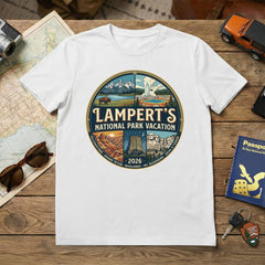 Yellowstone Circle Tour Vacation - Disc - Personalized T-shirt